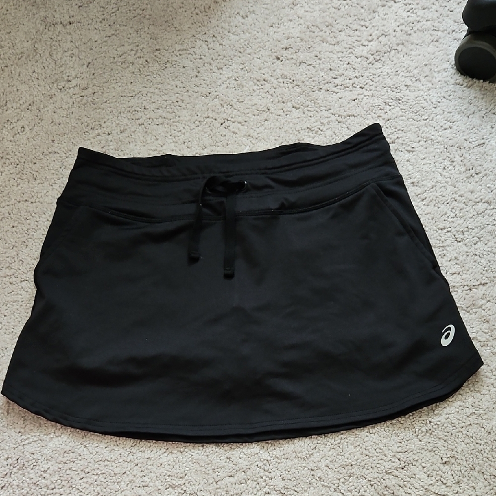 Asics Black Mini Athletic Skirt
